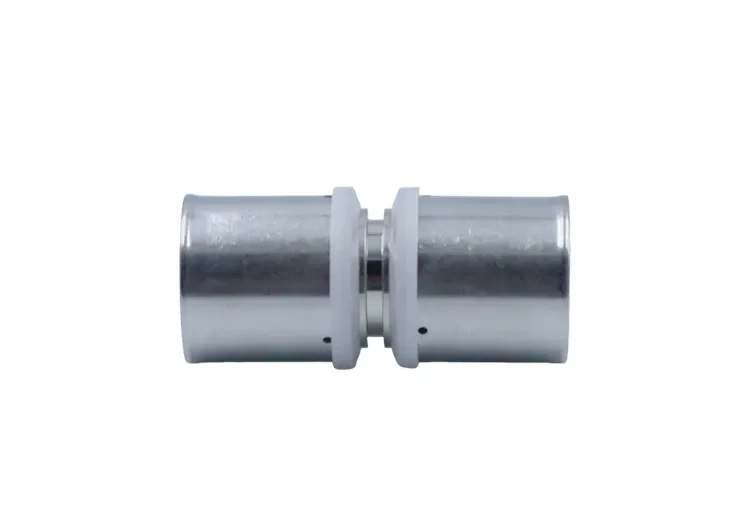 Press-fit Brass Straight Connector for Fluid Lines